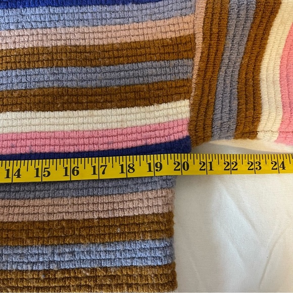 MADEWELL Striped Springview Cardigan Sweater in Coziest Yarn Size XS - Picture 10 of 12